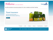 Tablet Screenshot of communitytravel.co.uk